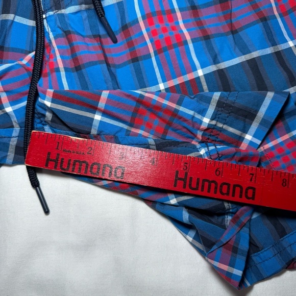 Tommy Hilfiger Swim Trunks Mens Small Plaid Drawstring Not Lined Tommy Trunks - Picture 5 of 8